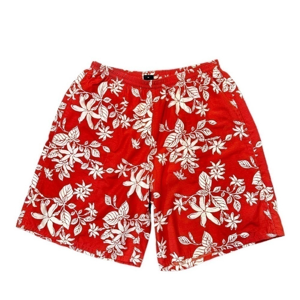 PATAGONIA, MENS, RELAXING & FLATTERING, SWIM TRUNKS. QUICK DRYING NYLON. SIZE M